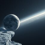 Pasiphaé, Jupiter retrográd holdja egy aszteroida látképből