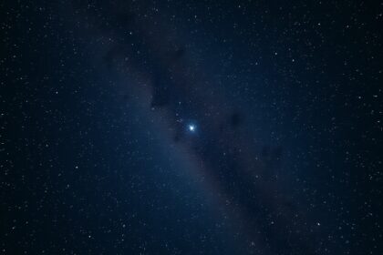 A Propus csillag éjszakai égi megfigyelése