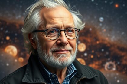 Schmidt Brian P, Nobel-díjas csillagász portréja az univerzumban