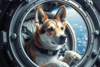 Lajka kutya az űrben, a Szputnyik-2 küldetés részlete