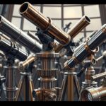 Különböző típusú távcsövek a csillagászathoz