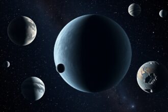 Különböző transzneptuni objektumok a kozmoszban.