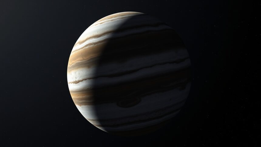 Jupiter bolygó képe az űrben