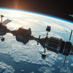 Űrbéli reléberendezések és a Föld látképe