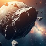 Interplanetáris anyag és aszteroida törmelék az űrben.