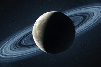 Jupiter titokzatos holdja és gyűrűje az űrben