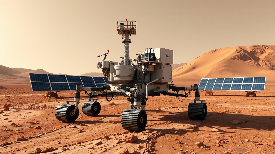 NASA InSight Mars-kutató szonda a vörös bolygón