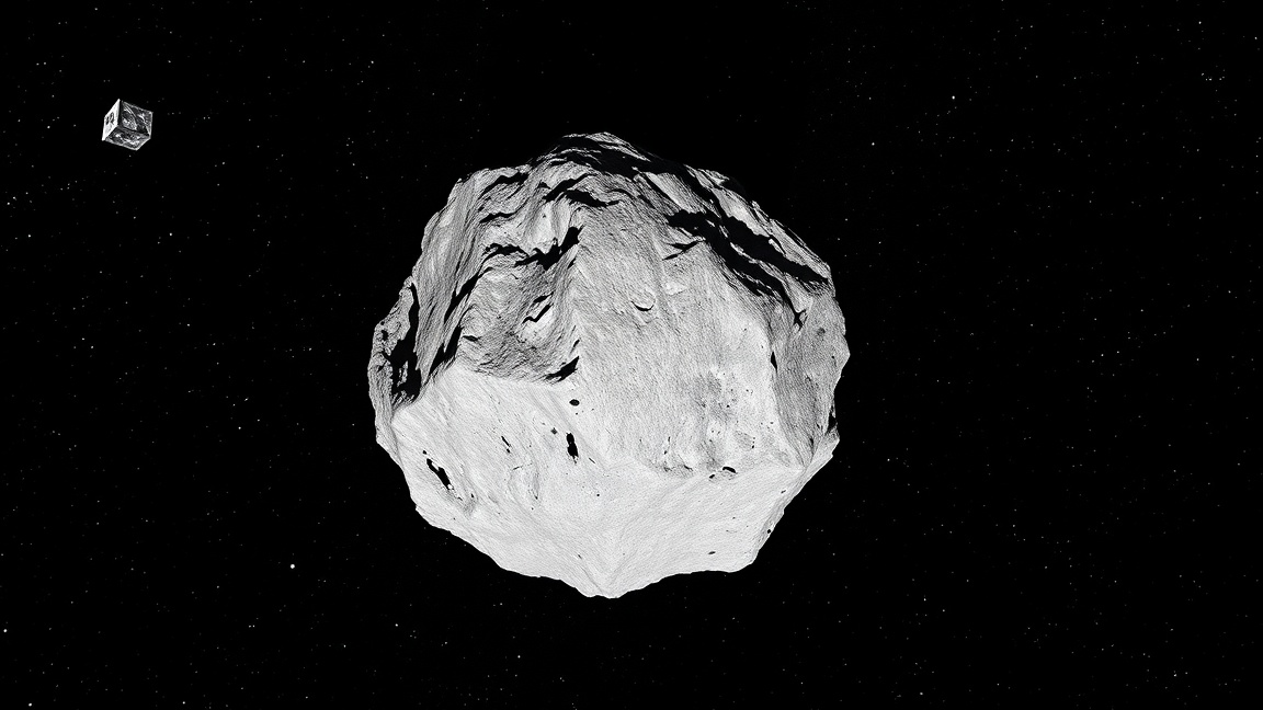 Bennu aszteroida kép az OSIRIS-REx misszió során